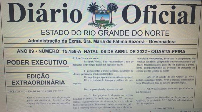 decreto-torna-facultativo-o-uso-de-mascaras-no-rio-grande-do-norte