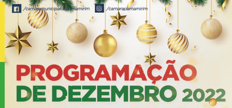 camara-municipal-de-parnamirim-divulga-programacao-de-dezembro